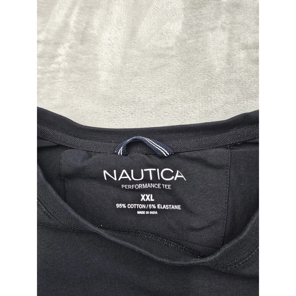 Naitica Men's Size 2XL Crew Neck Performance Shirts Black - Picture 2 of 6